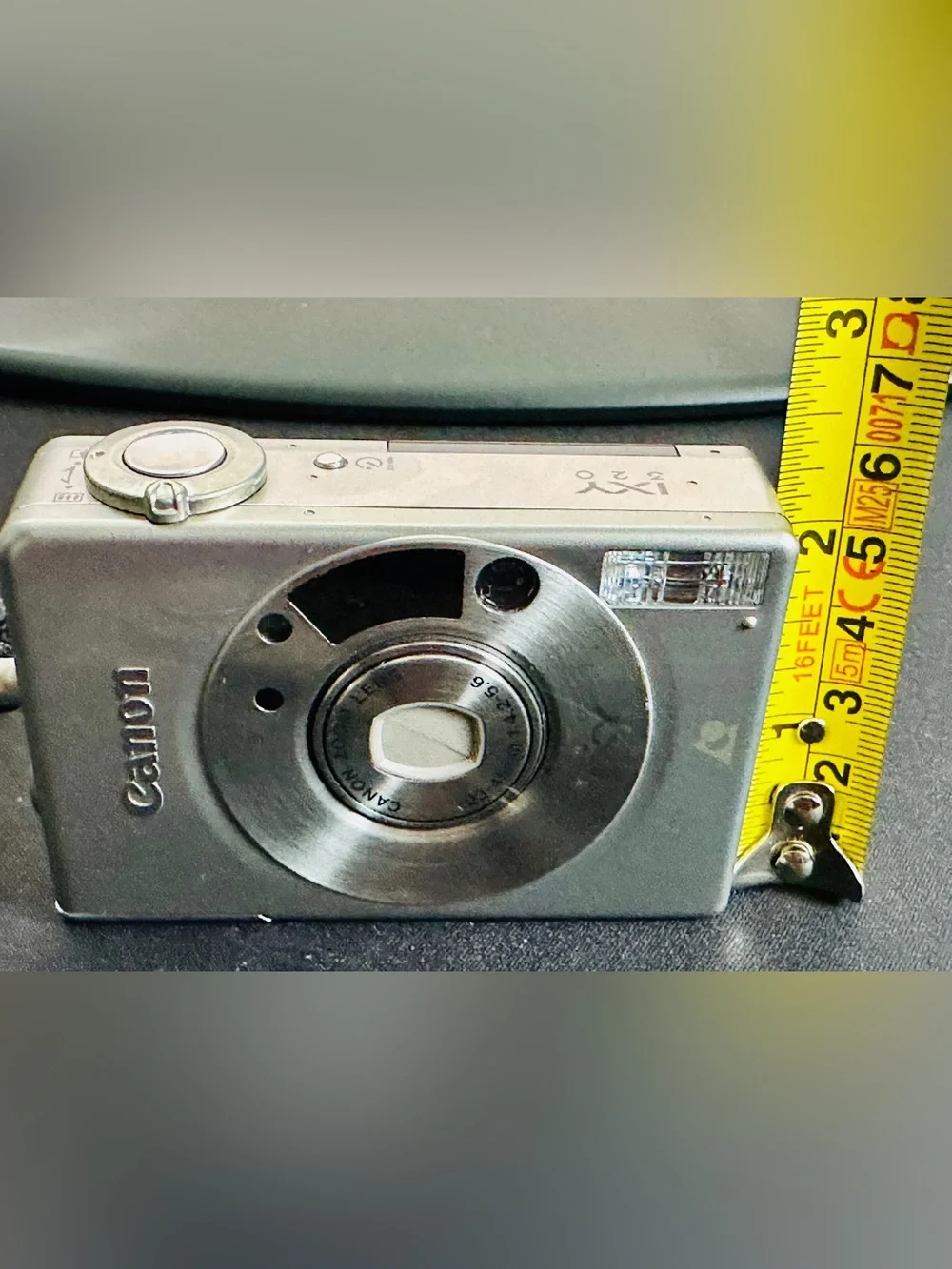 Vintage Canon IXY 320 Compact APS Film Point Shoot Camera 46mm Zoom Lens, Japan